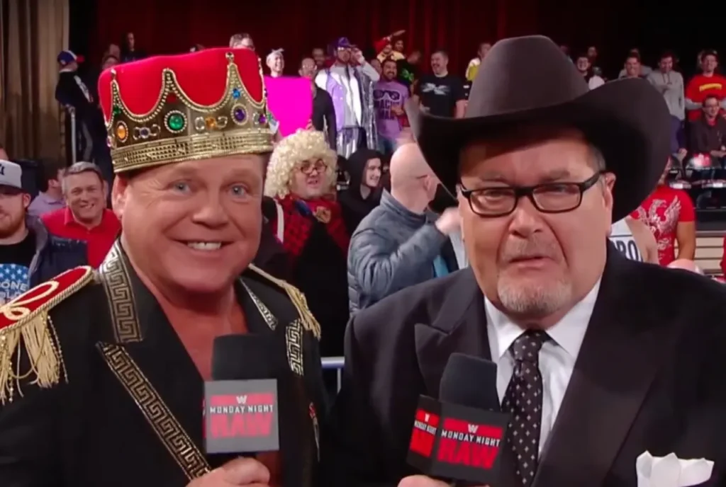 Jerry Lawler and Jim Ross