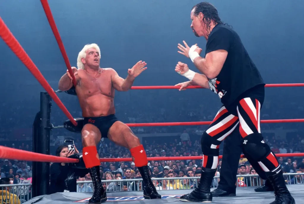 Terry Funk vs Ric Flair at WCW