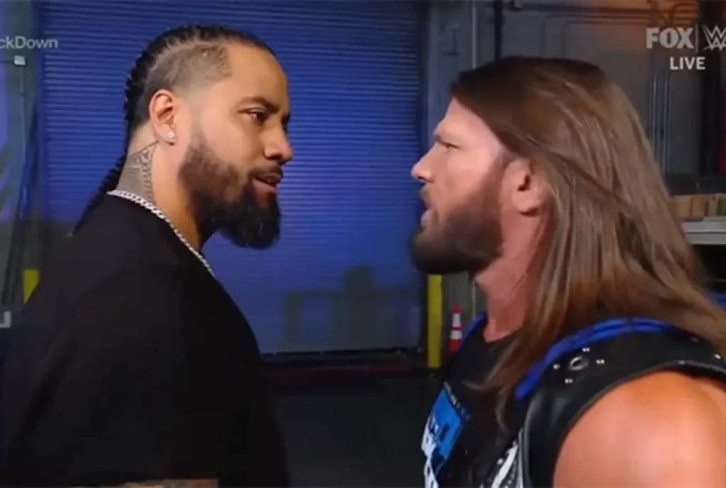 Jimmy Uso vs AJ Styles at WWE Smackdown