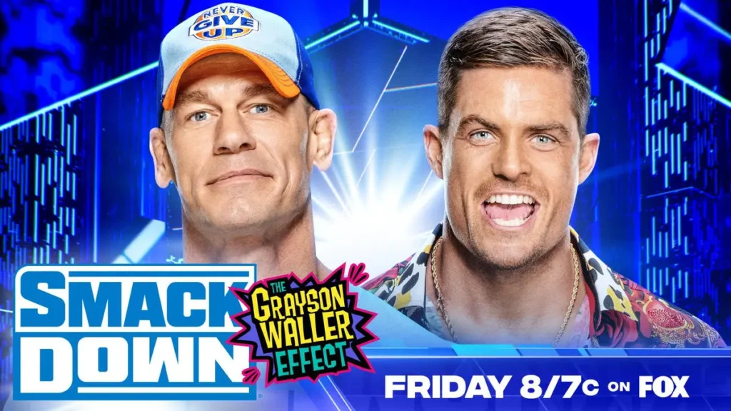 John Cena is a Special Guest on The Grayson Waller Show Smackdown