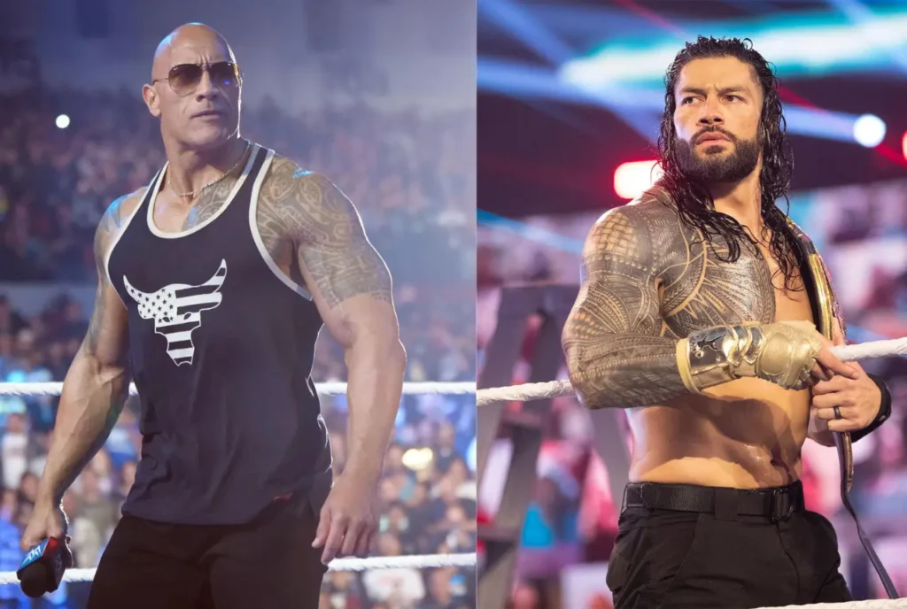 The Rock vs Roman Reigns