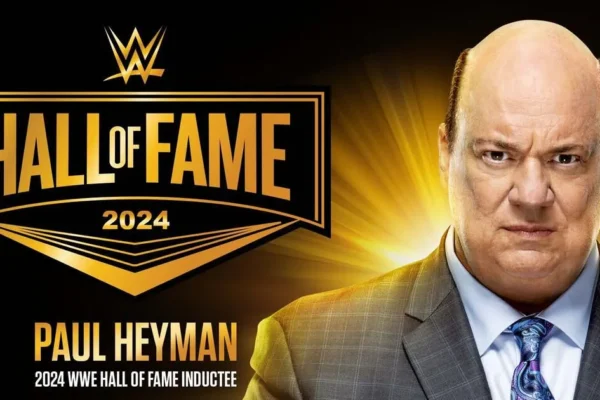 Who will induct Paul Heyman in to WWE Hall of Fame 2024