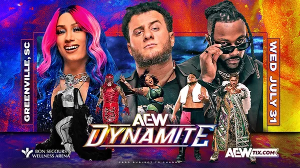 AEW Dynamite, Greenville, SC, 31 July, 2024