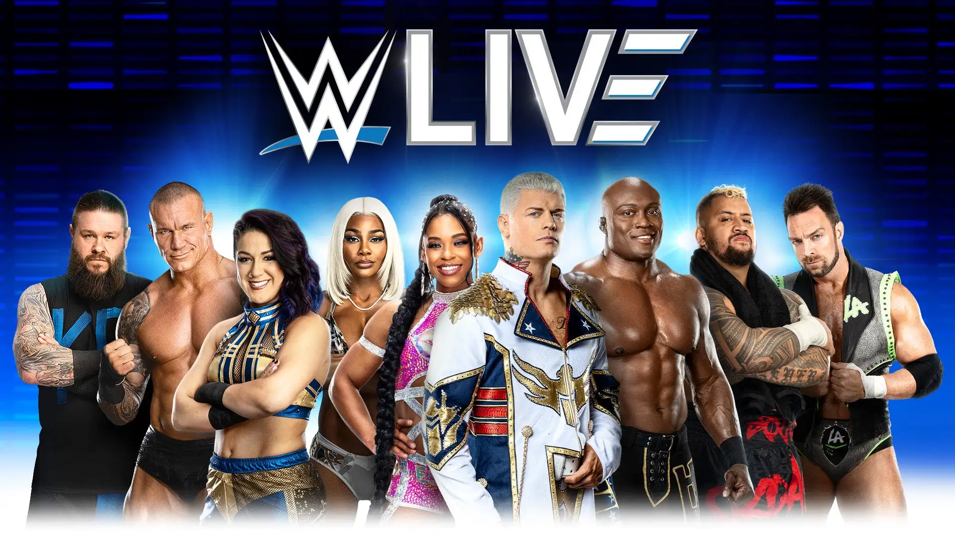 WWE Live on Peacock, Roku, and Hulu 2024