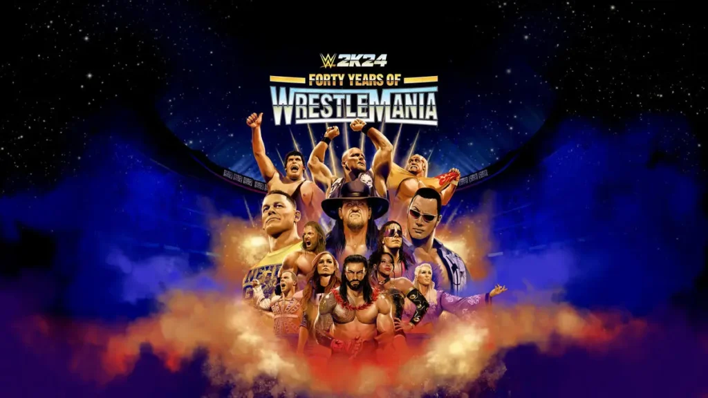 WWE 2k24_40 years of WrestleMania