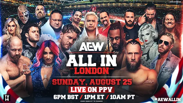 AEW All In: London 2024 - Date, Time, and Location, Match Card