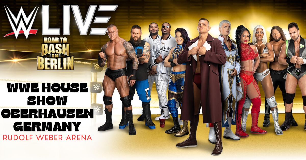 WWE House Show Oberhausen, Germany 2024 at RUDOLF WEBER ARENA