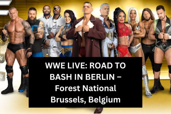 WWE Live Returns to Belgium Forest National Brussels