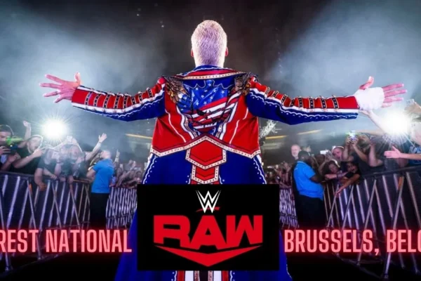 WWE Raw Return Brussels, Belgium at Forest National on 17 March 2025