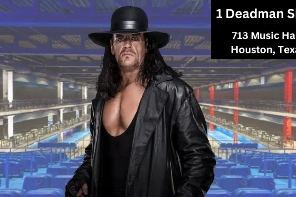 The Undertaker 1 Deadman Show at 713 Music Hall in Houston, TX on December 14, 2024