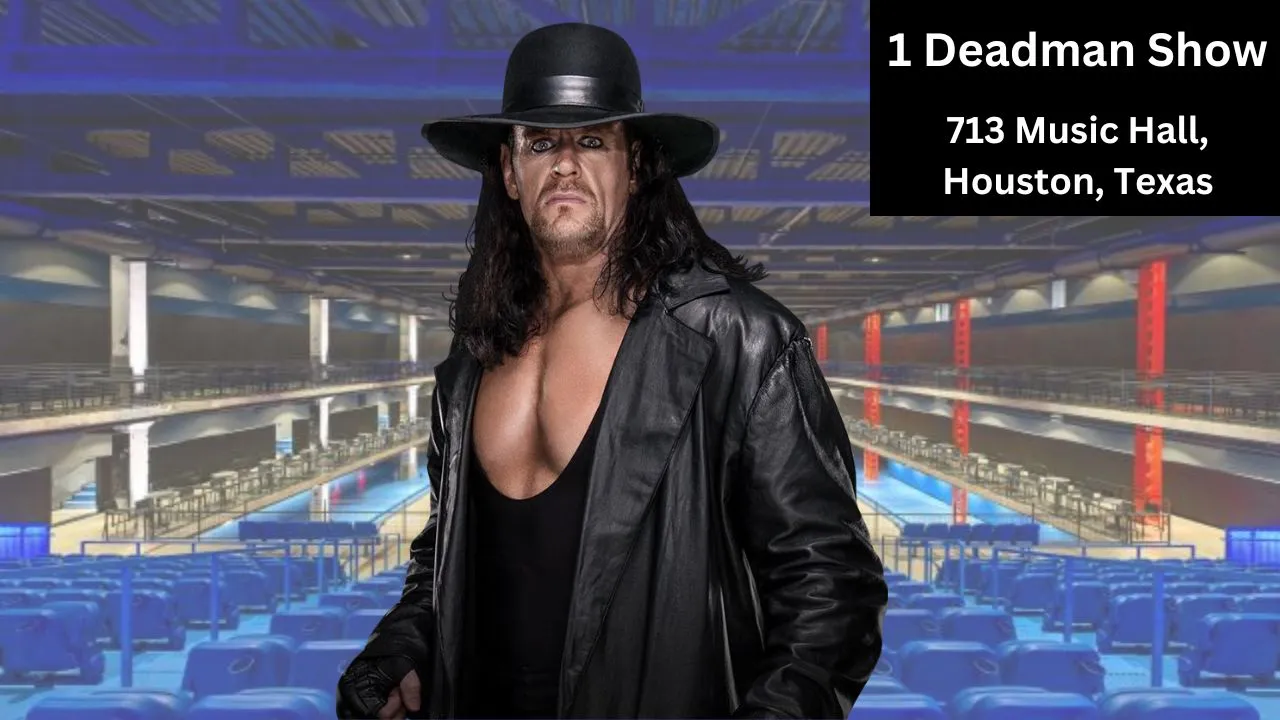 The Undertaker 1 Deadman Show at 713 Music Hall in Houston, TX on December 14, 2024