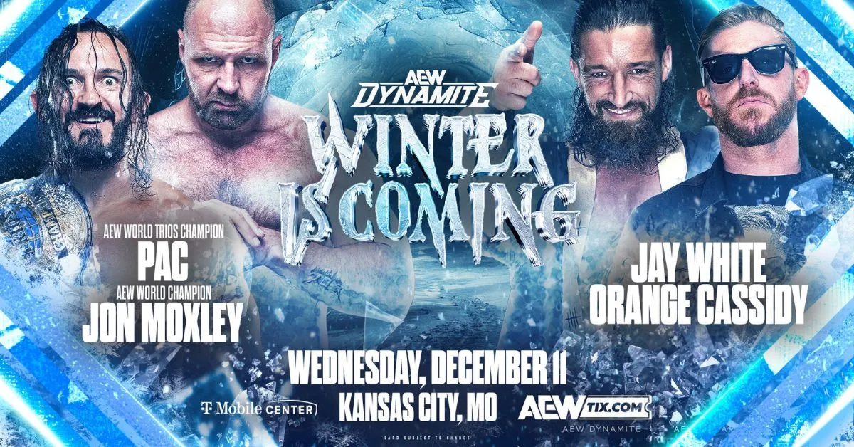 AEW Dynamite event poster for Kansas City at T-Mobile Center on December 11, 2024.