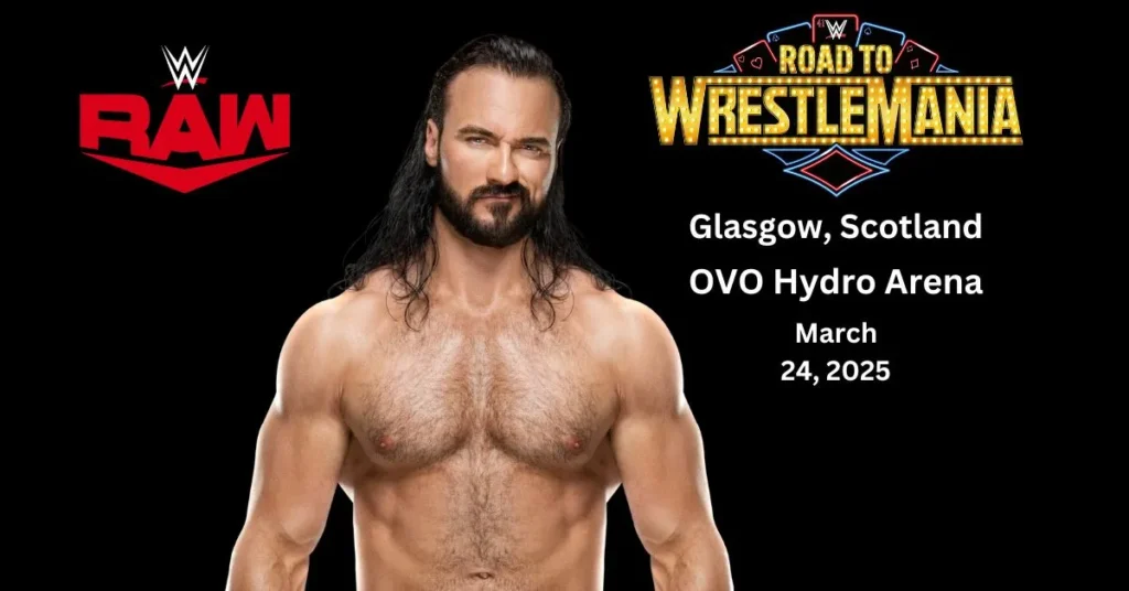 WWE Raw Live in Glasgow, Scotland at OVO Hydro Arena on March 24, 2025 (1)