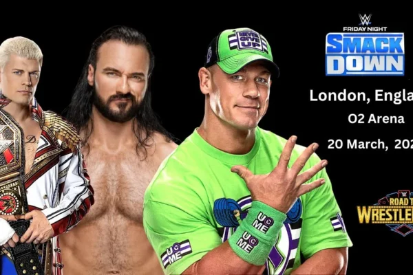 WWE SmackDown London, England at O2 Arena, on 20 March 2025