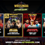 WrestleMania After Dark party at Fontainebleau Las Vegas featuring Machine Gun Kelly and WWE Superstars