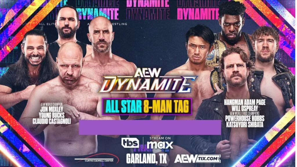 AEW Dynamite 2025 poster and covering all AEW Dynamite Shows rom Chicago, Cleveland, Cincinnati , Philadelphia, London, ON Shows – Full Schedule, Tickets, and Details