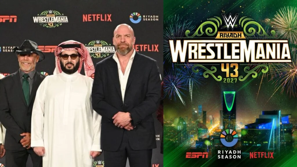 Triple H and Turki Al-Sheikh announce WrestleMania 43 in Saudi Arabia